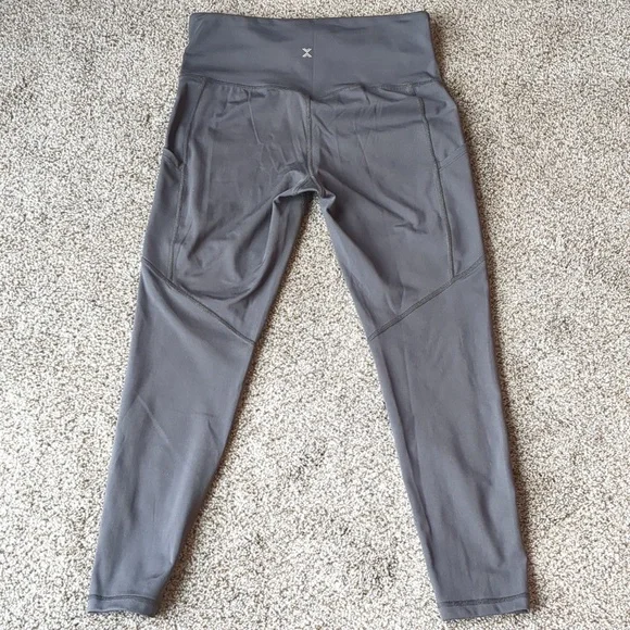 Xersion Women's M Ever Ultra 7/8 Gray Leggings - Picture 8 of 9